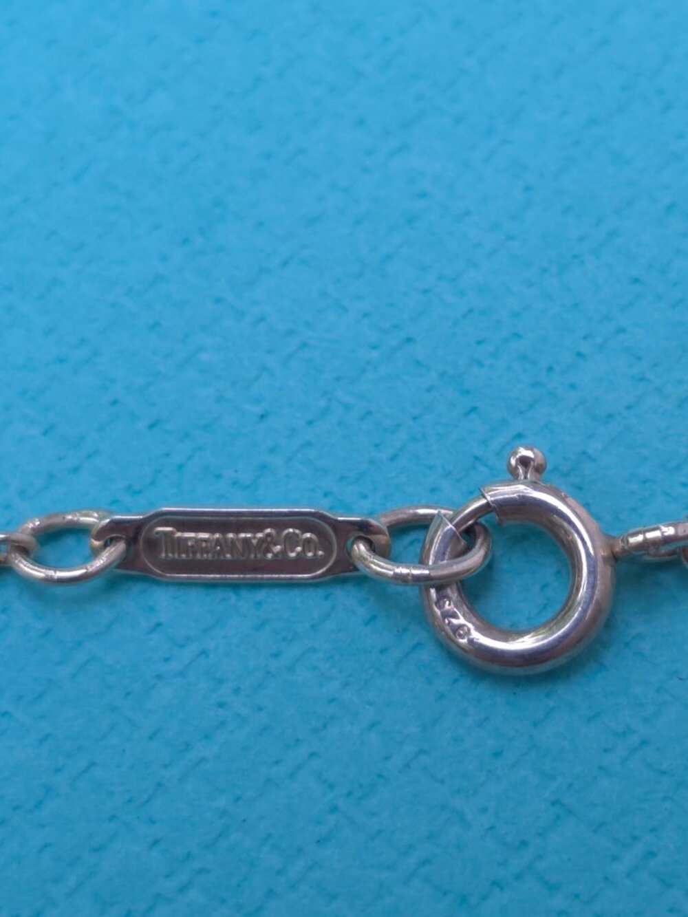 Authentic Tiffany & Co. Heart Arrow Pendant on 18" Chain - Picture 7 of 7